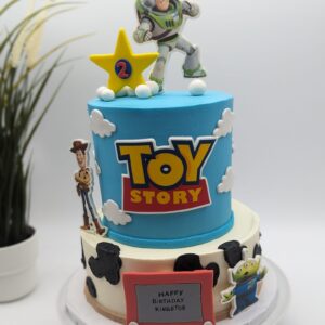 Toy Story two-tiers Cake