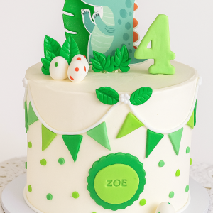 Baby Dinosaur Cake
