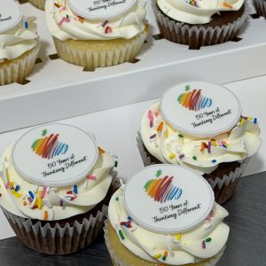 Corporate Cupcakes & Custom Branded Cupcakes | Let’s Bake