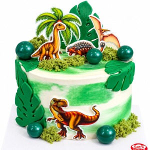 Dinosaur Jungle Cake