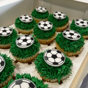 Soccer Cupcake