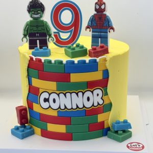 Lego Avengers Cake